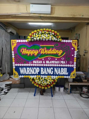 Papan Bunga di Gersi Jepon