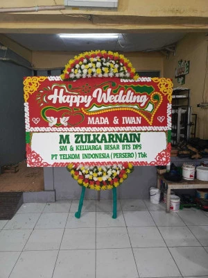 Papan Bunga di Gersi Jepon
