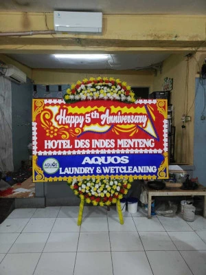Papan Bunga di Gersi Jepon