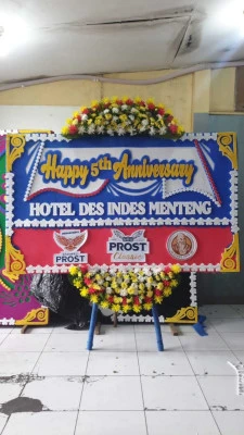 Papan Bunga di Gersi Jepon